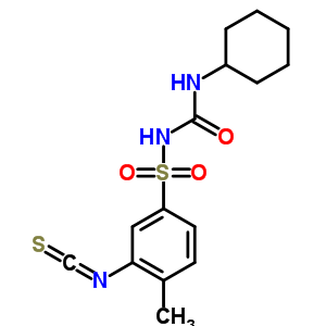 70324-56-0  N-(cykloheksylokarbamoilo)-3-izotiocyjanano-4-metylobenzenosulfonamid