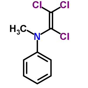 708-88-3  N-methyl-N-(trichloroethenyl)aniline