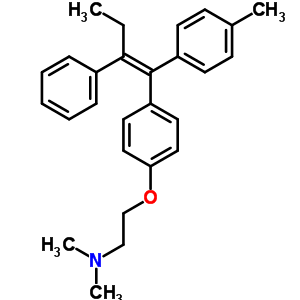 73617-95-5  N,N-dimethyl-2-{4-[(1Z)-1-(4-methylphenyl)-2-phenylbut-1-en-1-yl]phenoxy}ethanamine