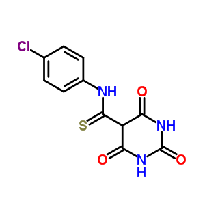 7626-13-3  N-(4-chlorophenyl)-2,4,6-trioxohexahydropyrimidine-5-carbothioamide