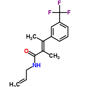77302-21-7  (2E)-2-methyl-N-prop-2-en-1-yl-3-[3-(trifluoromethyl)phenyl]but-2-enamide