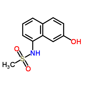 78182-14-6  N-(7-hydroxynaphthalen-1-yl)methanesulfonamide