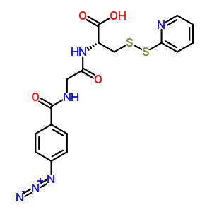 78196-39-1  N-[(4-azidophenyl)carbonyl]glycyl-3-(pyridin-2-yldisulfanyl)-L-alanine