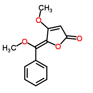 78819-24-6  (5E)-4-methoxy-5-[methoxy(phenyl)methylidene]furan-2(5H)-one