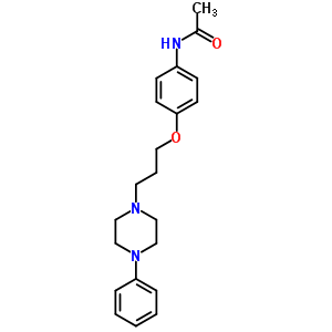 85868-52-6  N-{4-[3-(4-phenylpiperazin-1-yl)propoxy]phenyl}acetamide