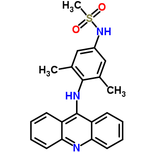 86955-70-6  N-[4-(acridin-9-ylamino)-3,5-dimethylphenyl]methanesulfonamide