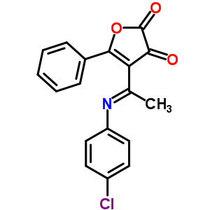 88556-40-5  4-[(1E)-N-(4-chlorophenyl)ethanimidoyl]-5-phenylfuran-2,3-dione