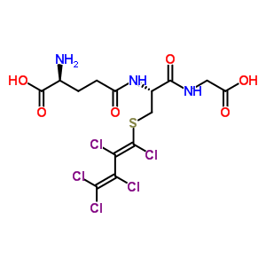 89021-88-5  L-gamma-glutamyl-S-[(1E)-1,2,3,4,4-pentachlorobuta-1,3-dien-1-yl]-L-cysteinylglycine