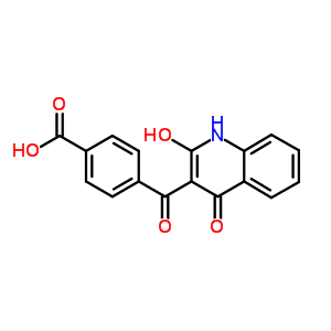 90182-35-7  4-[(2-hydroxy-4-oxo-1,4-dihydroquinolin-3-yl)carbonyl]benzoic acid