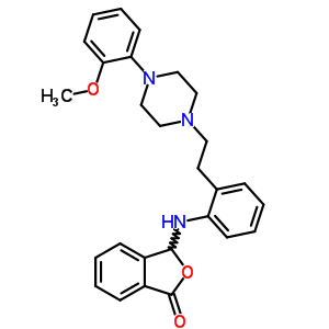 90494-52-3  3-[(2-{2-[4-(2-methoxyphenyl)piperazin-1-yl]ethyl}phenyl)amino]-2-benzofuran-1(3H)-one
