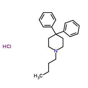 91075-45-5  1-butyl-4,4-diphenylpiperidine hydrochloride