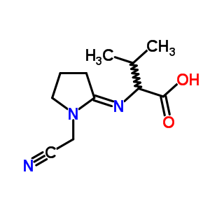 91417-79-7  (E)-N-[1-(cyanomethyl)pyrrolidin-2-ylidene]valine