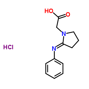 91417-86-6  [(2E)-2-(phenylimino)pyrrolidin-1-yl]acetic acid hydrochloride