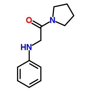 91557-13-0  N-(2-oxo-2-pyrrolidin-1-ylethyl)aniline