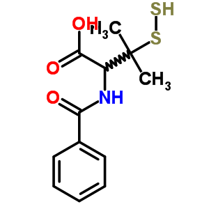 91641-20-2  3-disulfanyl-N-(phenylcarbonyl)valine