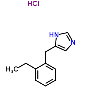 91874-44-1  5-(2-ethylbenzyl)-1H-imidazole hydrochloride