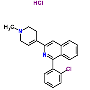 92123-88-1  1-(2-chlorophenyl)-3-(1-methyl-1,2,3,6-tetrahydropyridin-4-yl)isoquinoline hydrochloride