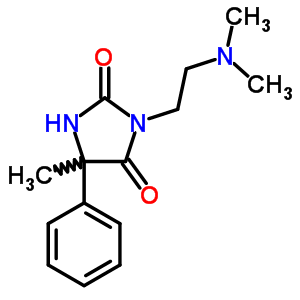 92327-27-0  3-[2-(dimethylamino)ethyl]-5-methyl-5-phenylimidazolidine-2,4-dione