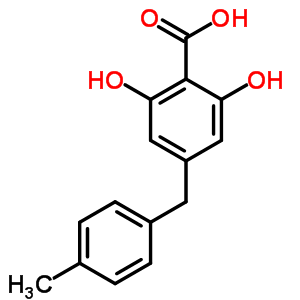 92549-70-7  2,6-dihydroxy-4-(4-methylbenzyl)benzoic acid