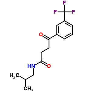 93040-71-2  N-(2-methylpropyl)-4-oxo-4-[3-(trifluoromethyl)phenyl]butanamide