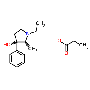 93148-62-0  1-ethyl-2-methyl-3-phenyl-pyrrolidin-3-ol; propanoate