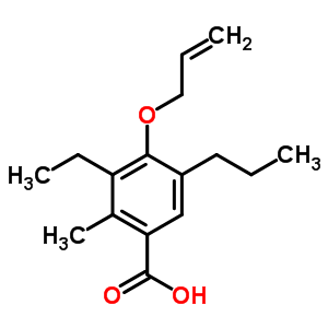 93163-93-0  3-ethyl-2-methyl-4-(prop-2-en-1-yloxy)-5-propylbenzoic acid
