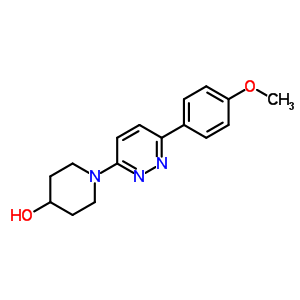 93181-98-7  1-[6-(4-methoxyphenyl)pyridazin-3-yl]piperidin-4-ol