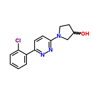 93182-00-4  1-[6-(2-chlorophenyl)pyridazin-3-yl]pyrrolidin-3-ol