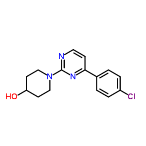 93182-21-9  1-[4-(4-chlorophenyl)pyrimidin-2-yl]piperidin-4-ol
