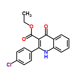93663-78-6  ethyl 2-(4-chlorophenyl)-4-oxo-1,4-dihydroquinoline-3-carboxylate