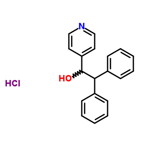 94256-59-4  2,2-diphenyl-1-pyridin-4-ylethanol hydrochloride