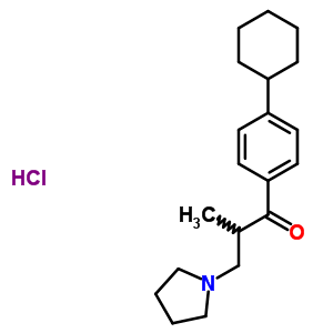 95796-02-4  1-(4-cyclohexylphenyl)-2-methyl-3-pyrrolidin-1-ylpropan-1-one hydrochloride