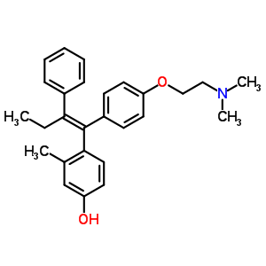 96474-35-0  4-[(1E)-1-{4-[2-(dimethylamino)ethoxy]phenyl}-2-phenylbut-1-en-1-yl]-3-methylphenol