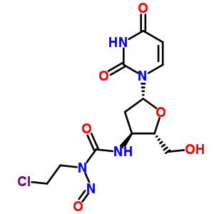96699-73-9  3'-{[(2-chloroethyl)(nitroso)carbamoyl]amino}-2',3'-dideoxyuridine
