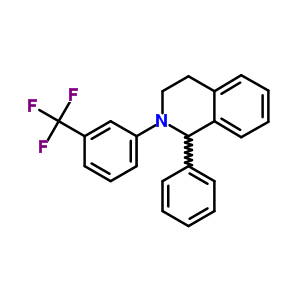 96719-44-7  1-phenyl-2-[3-(trifluoromethyl)phenyl]-1,2,3,4-tetrahydroisoquinoline