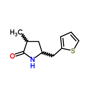 97561-79-0;97561-80-3  3-methyl-5-(thiophen-2-ylmethyl)pyrrolidin-2-one