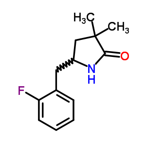 97561-96-1  5-(2-fluorobenzyl)-3,3-dimethylpyrrolidin-2-one