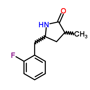 97562-00-0  5-(2-fluorobenzyl)-3-methylpyrrolidin-2-one