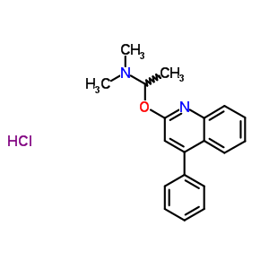 97633-89-1  N,N-dimethyl-1-[(4-phenylquinolin-2-yl)oxy]ethanamine hydrochloride