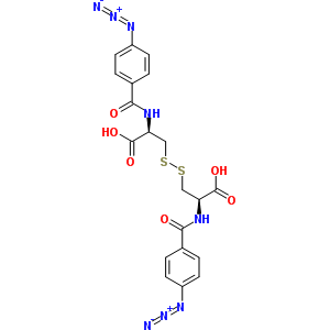 98537-30-5  N,N'-bis[(4-azidophenyl)carbonyl]-L-cystine