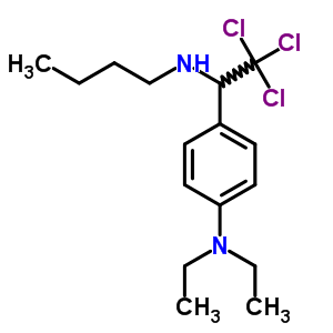 13648-43-6  4-[1-(butylamino)-2,2,2-trichloroethyl]-N,N-diethylaniline