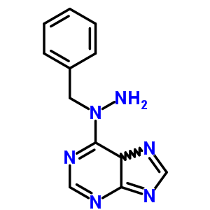 13976-16-4  6-(1-benzylhydrazinyl)-5H-purine