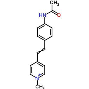 19224-33-0  4-{2-[4-(acetylamino)phenyl]ethenyl}-1-methylpyridinium