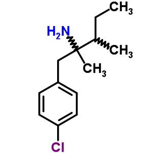 1989-60-2  1-(4-chlorophenyl)-2,3-dimethylpentan-2-amine