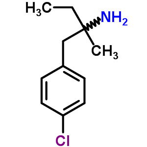 1989-72-6  1-(4-chlorophenyl)-2-methylbutan-2-amine