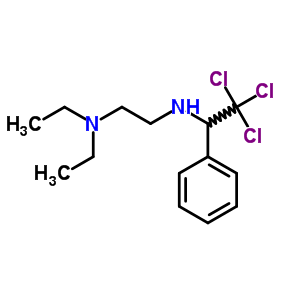 21276-80-2  N,N-diethyl-N'-(2,2,2-trichloro-1-phenylethyl)ethane-1,2-diamine