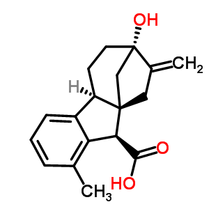 427-79-2  (4balpha,10beta)-7-hydroxy-1-methyl-8-methylidenegibba-1(10a),2,4-triene-10-carboxylic acid