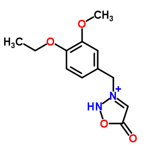 4337-99-9  3-(4-ethoxy-3-methoxybenzyl)-5-oxo-2,5-dihydro-1,2,3-oxadiazol-3-ium