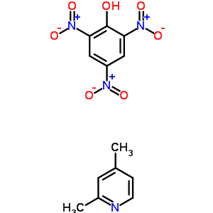 4846-51-9  2,4,6-trinitrophenol - 2,4-dimethylpyridine (1:1)