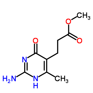 497246-54-5  methyl 3-(2-amino-6-methyl-4-oxo-1,4-dihydropyrimidin-5-yl)propanoate 497246-54-5  methyl 3-(2-amino-6-methyl-4-oxo-1,4-dihydropyrimidin-5-yl)propanoate